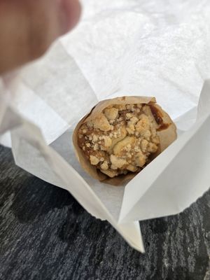 Coffee crumb cake — house favorite. Get one before it's gone.