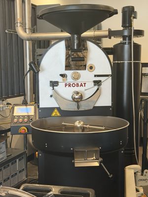 Coffee grinder — beans ground freshly on site