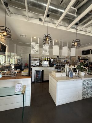 Interior of the roastery